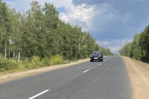 В Пензенской области завершен ремонт участка Шемышейка – Наскафтым – Новый Мачим